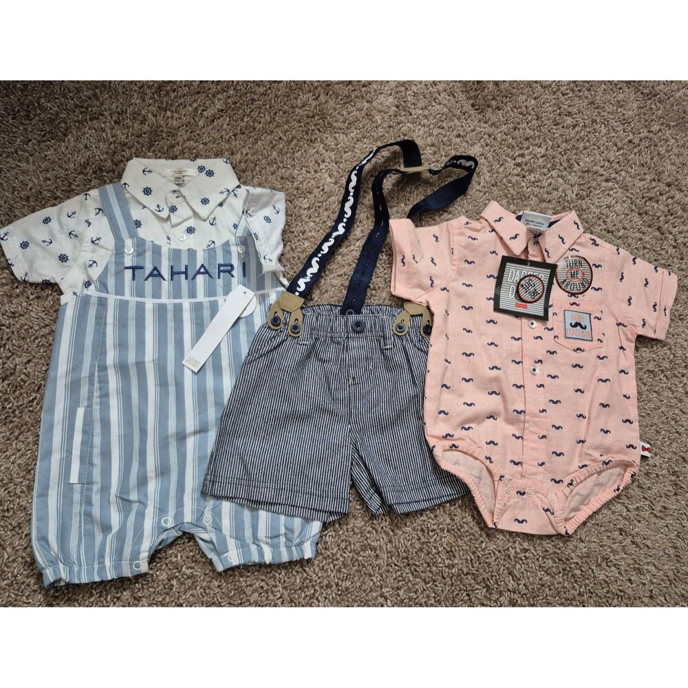 Baby boy summer clothing bundle size 3-6 months nwt